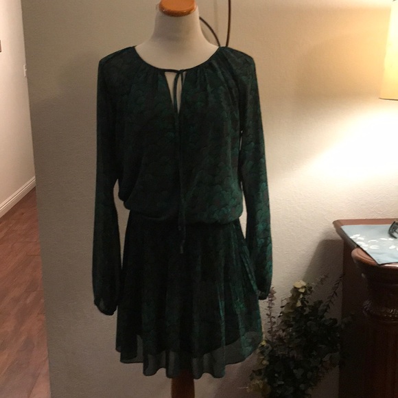 michael michael kors peacock dress